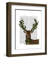 Green King-Fab Funky-Framed Art Print