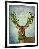 Green King-Fab Funky-Framed Art Print