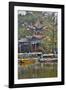 Green Lake Park and its Many Colorful Buildings, Kunming China-Darrell Gulin-Framed Photographic Print