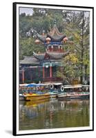 Green Lake Park and its Many Colorful Buildings, Kunming China-Darrell Gulin-Framed Premium Photographic Print