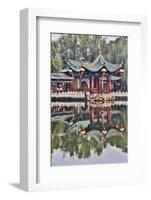 Green Lake Park and its Many Colorful Buildings, Kunming China-Darrell Gulin-Framed Photographic Print