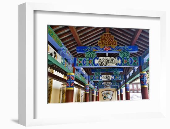 Green Lake Park and its Many Colorful Buildings, Kunming China-Darrell Gulin-Framed Photographic Print