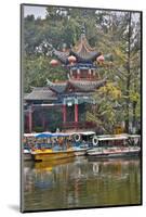 Green Lake Park and its Many Colorful Buildings, Kunming China-Darrell Gulin-Mounted Photographic Print