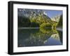 Green Lake, Upper Town, Hochschwab Area, Styria, Austria-Rainer Mirau-Framed Photographic Print