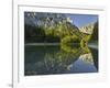 Green Lake, Upper Town, Hochschwab Area, Styria, Austria-Rainer Mirau-Framed Photographic Print