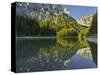 Green Lake, Upper Town, Hochschwab Area, Styria, Austria-Rainer Mirau-Stretched Canvas