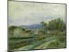 Green Landscape (View of La Seyne), C. 1890-Pierre-Auguste Renoir-Mounted Giclee Print