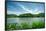 Green Landscape with Lake and Lush Hills in Hangzhou, Zhejiang, China-Andreas Brandl-Framed Photographic Print