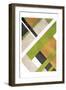 Green Layers-Jace Grey-Framed Art Print