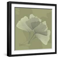 Green Leaf Square 4-Albert Koetsier-Framed Art Print