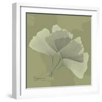 Green Leaf Square 4-Albert Koetsier-Framed Art Print