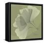 Green Leaf Square 5-Albert Koetsier-Framed Stretched Canvas