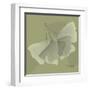 Green Leaf Square 6-Albert Koetsier-Framed Art Print