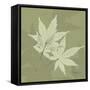 Green Leaf Square 7-Albert Koetsier-Framed Stretched Canvas