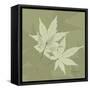 Green Leaf Square 7-Albert Koetsier-Framed Stretched Canvas