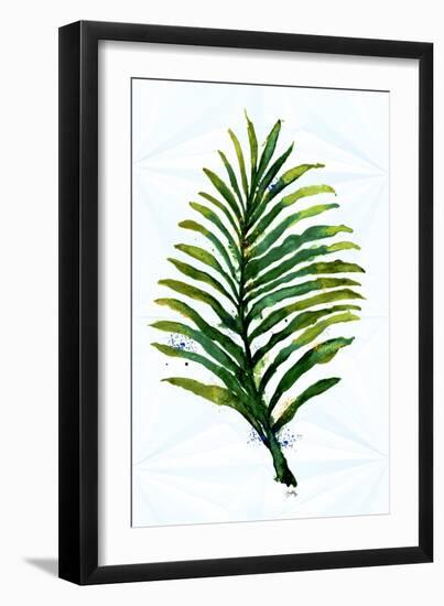 Green Leaf-Elizabeth Medley-Framed Art Print