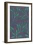 Green Leaves with Berries-Elizabeth Rider-Framed Giclee Print