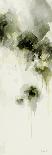 Misty Abstract Morning I-Green Lili-Mounted Premium Giclee Print