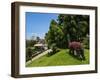 Green Llama in Parque de la Amistad (Friendship Park), Santiago de Surco District, Lima, Peru, Sout-Karol Kozlowski-Framed Photographic Print