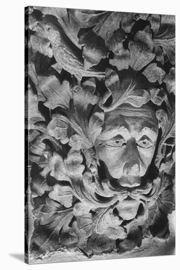 Green Man, All Saints Church, Sutton Benger, Wiltshire, England-Simon Marsden-Stretched Canvas