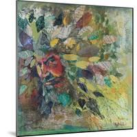 Green Man-Sylvia Paul-Mounted Giclee Print