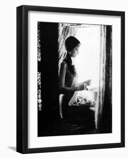 Green Mansions, Audrey Hepburn, Directed by Mel Ferrer, 1959-null-Framed Photographic Print