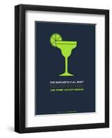 Green Margarita-NaxArt-Framed Art Print