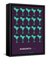 Green Margaritas Poster-NaxArt-Framed Stretched Canvas