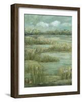 Green Meadows I-Beverly Crawford-Framed Art Print