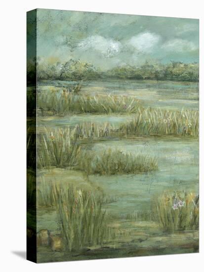 Green Meadows I-Beverly Crawford-Stretched Canvas