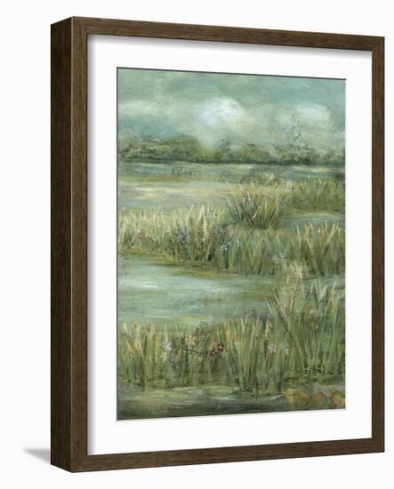 Green Meadows II-Beverly Crawford-Framed Art Print