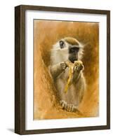Green Monkey 11-Michael Jackson-Framed Giclee Print