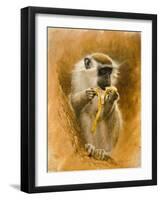 Green Monkey 11-Michael Jackson-Framed Giclee Print