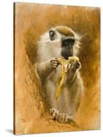 Green Monkey 11-Michael Jackson-Stretched Canvas