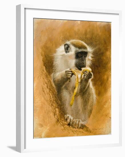 Green Monkey 11-Michael Jackson-Framed Giclee Print