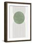 Green Moon No2.-THE MIUUS STUDIO-Framed Giclee Print