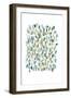 Green Mossy Seaglass-Louise van Terheijden-Framed Giclee Print
