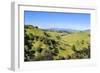 Green Mounds with the Tongariro National Park in the Background, North Island, New Zealand, Pacific-Michael Runkel-Framed Photographic Print