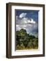 Green Mountains and Clouds-Nish Nalbandian-Framed Art Print