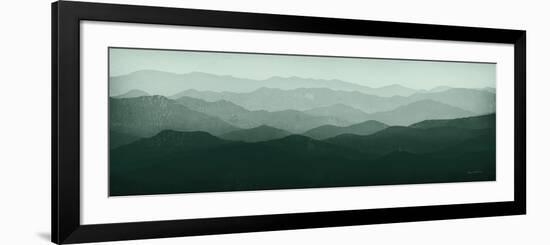 Green Mountains-Ryan Fowler-Framed Art Print