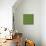 Green Native Pattern-weknow-Mounted Art Print displayed on a wall