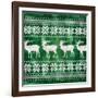 Green Nordic Sweater I-Artique Studio-Framed Art Print