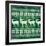 Green Nordic Sweater I-Artique Studio-Framed Art Print