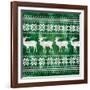 Green Nordic Sweater I-Artique Studio-Framed Art Print