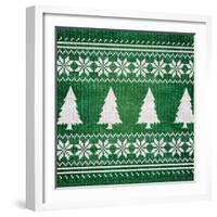 Green Nordic Sweater II-Artique Studio-Framed Art Print