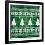 Green Nordic Sweater II-Artique Studio-Framed Art Print