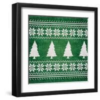 Green Nordic Sweater II-Artique Studio-Framed Art Print