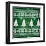 Green Nordic Sweater II-Artique Studio-Framed Art Print