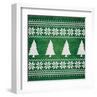 Green Nordic Sweater II-Artique Studio-Framed Art Print