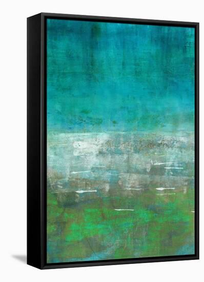 Green Oasis-Iris Lehnhardt-Framed Stretched Canvas